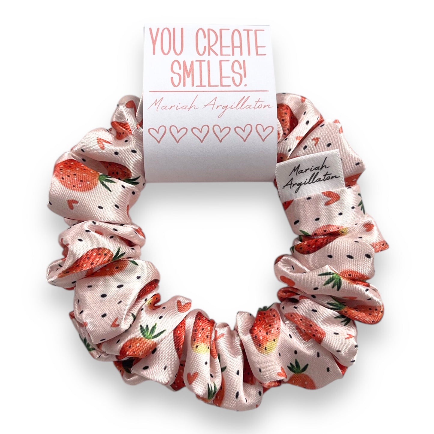 You Create Smiles Scrunchie!