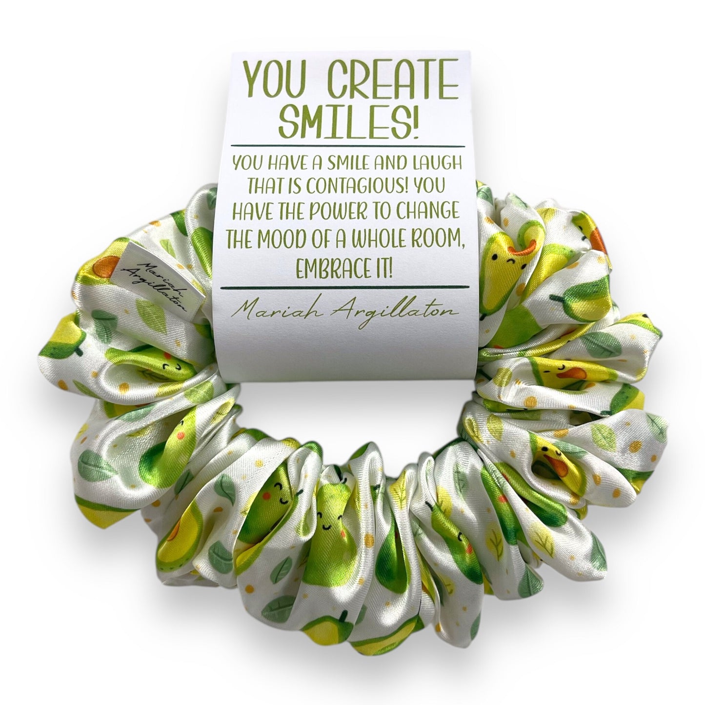 You Create Smiles Scrunchie!