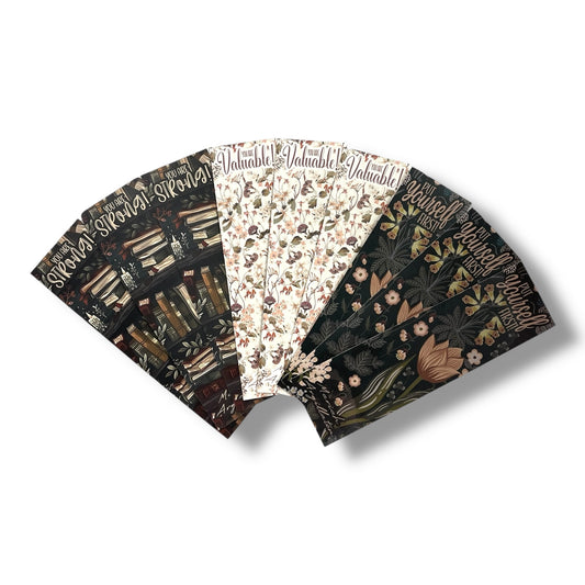 You Are Strong/Valuable/Put Yourself First Bookmarks!