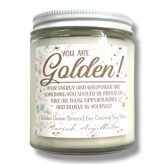 Golden Ocean Breeze Candle!