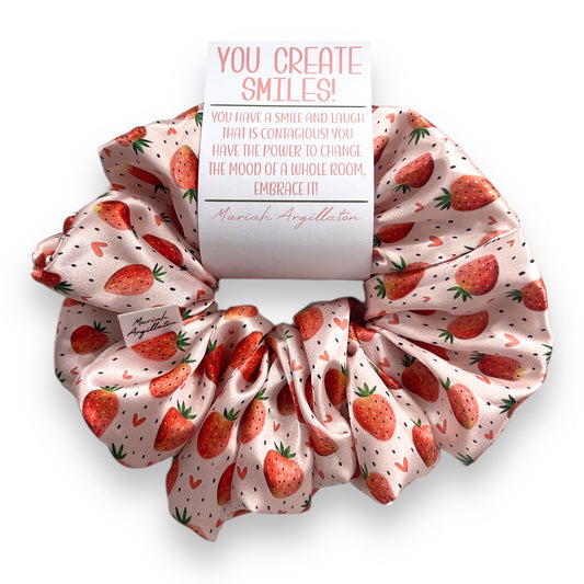 You Create Smiles Scrunchie!