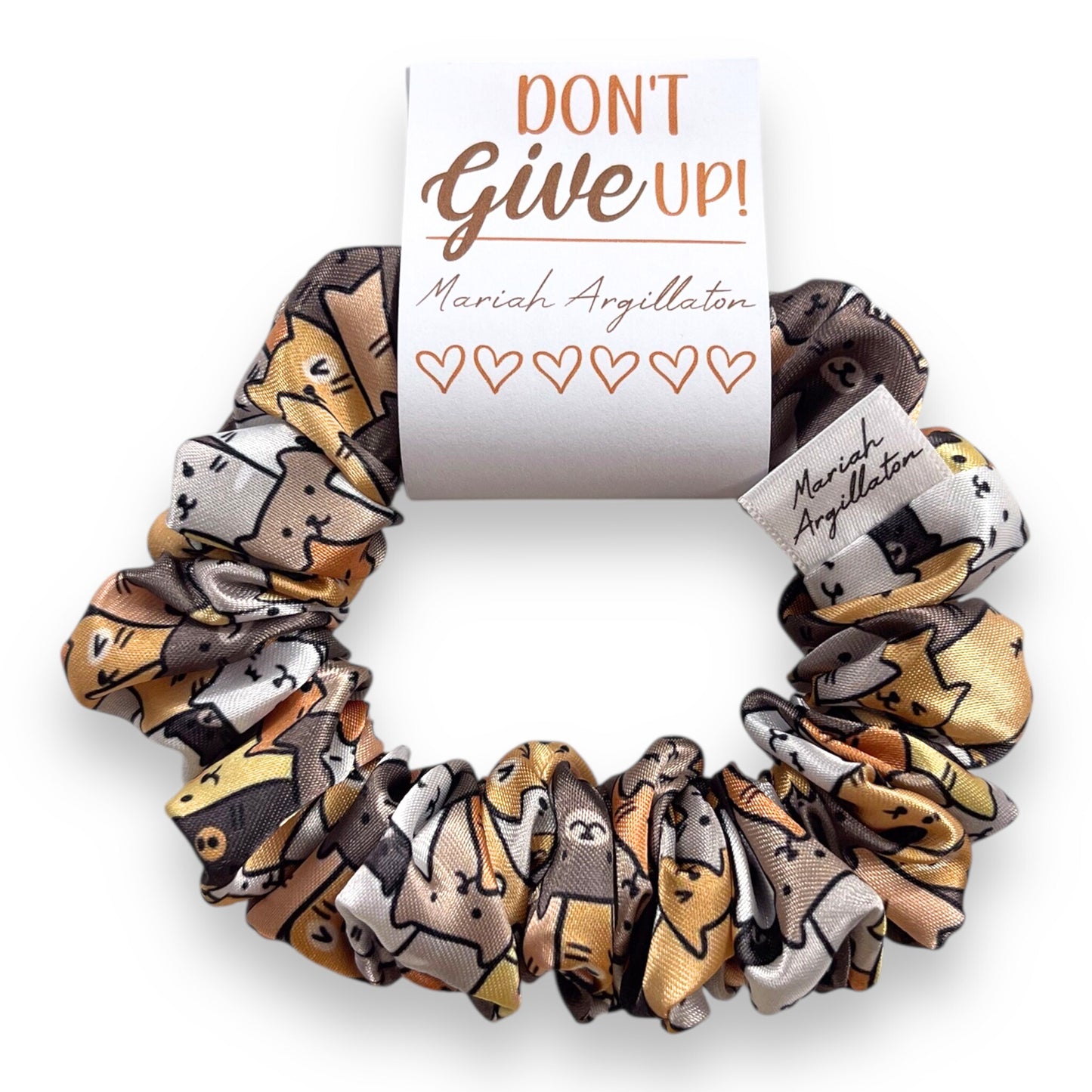 Don't Give Up Scrunchie!