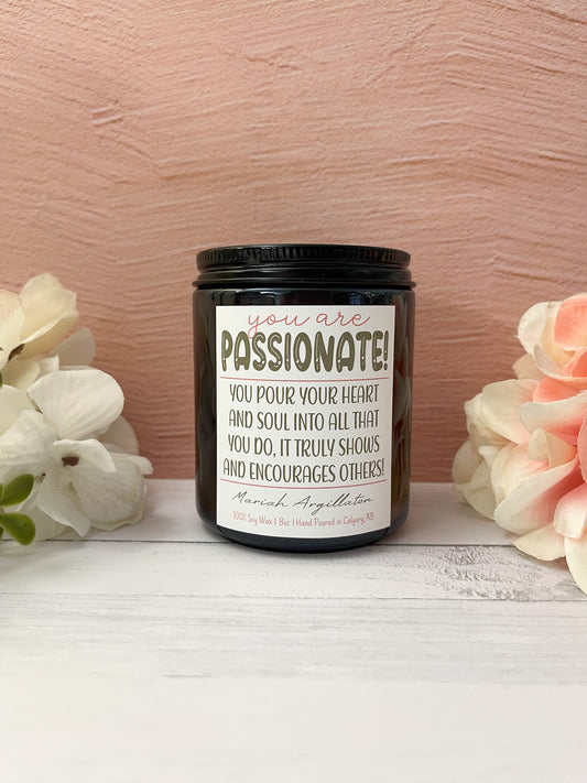You Are Passionate, Fruit Burst Candle!