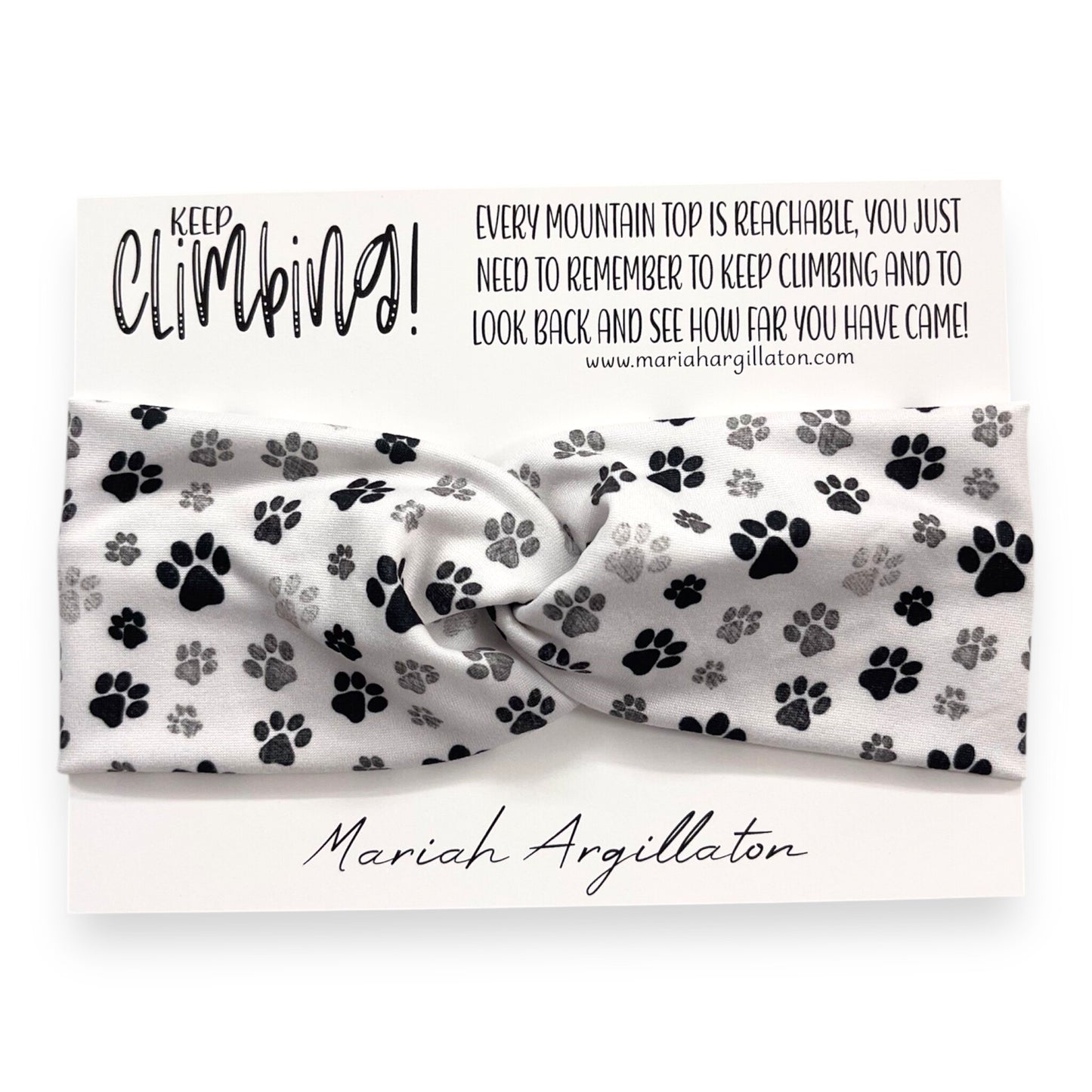 Keep Climbing Headband!