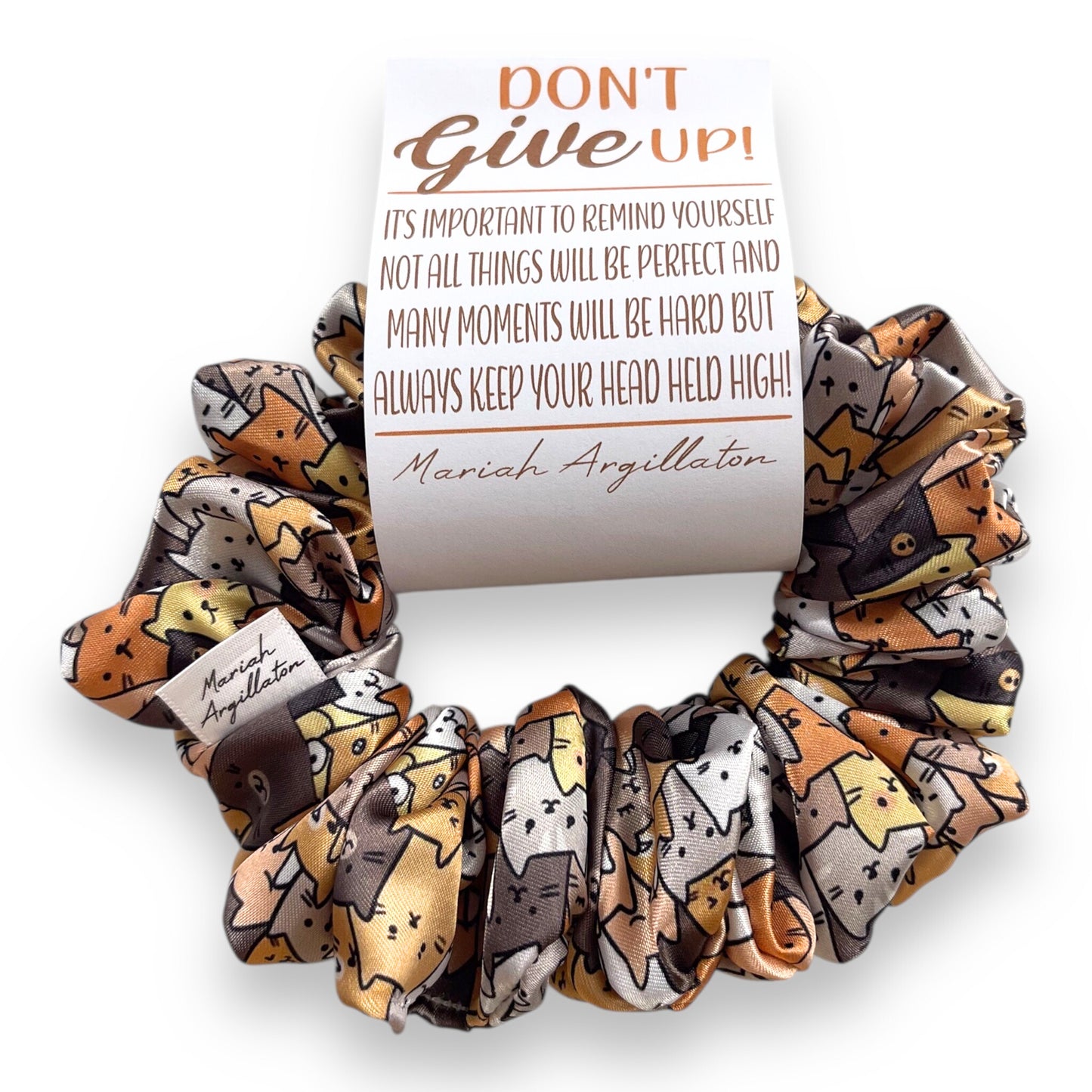 Don't Give Up Scrunchie!